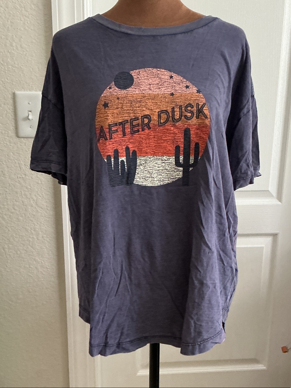 aerie Purple Graphic 'After Dusk' Desert Tee